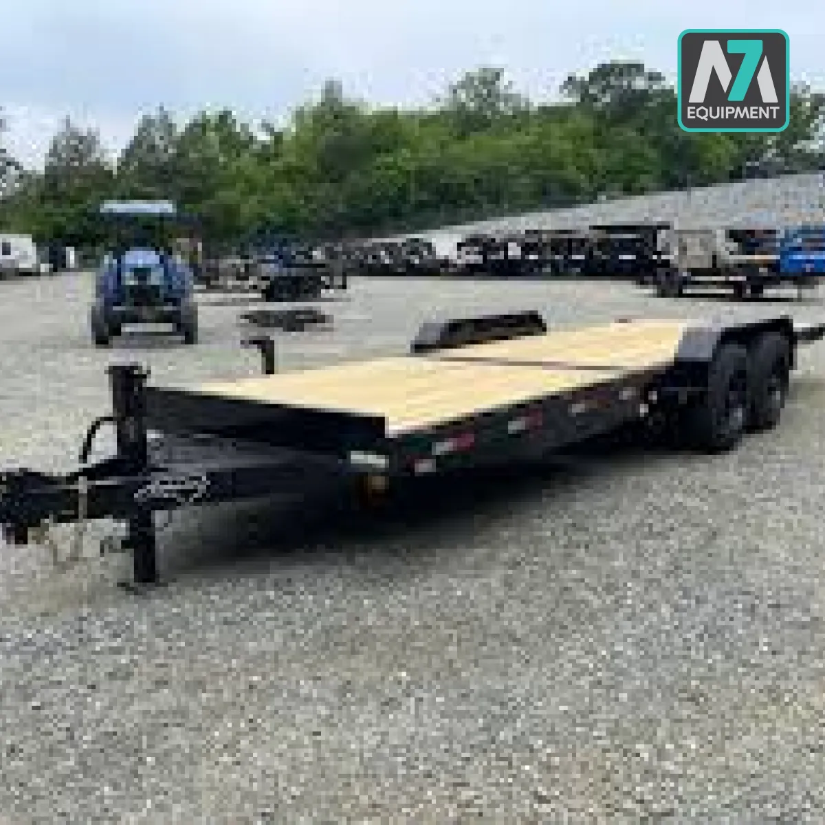 Utilitough 7 x 22 Half Tilt 17k Trailer - Image 2