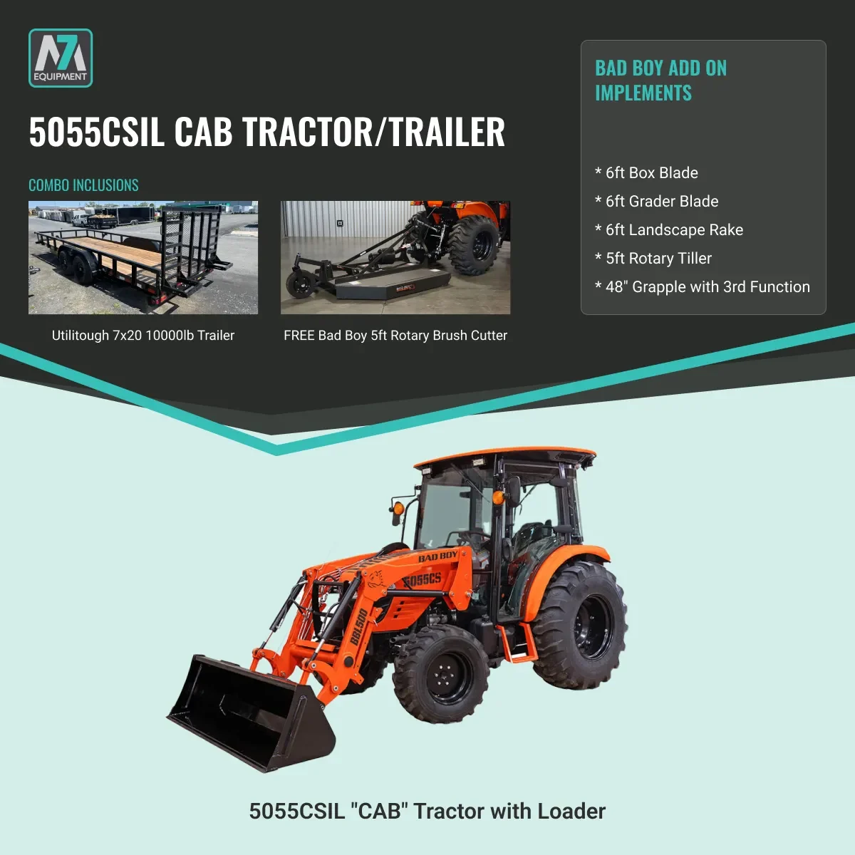5055csilcabtractor_trailer product image