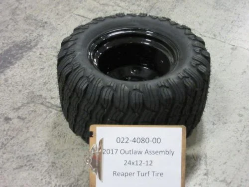 022-4080-00 Reaper Turf Tire Assembly 24x12-12