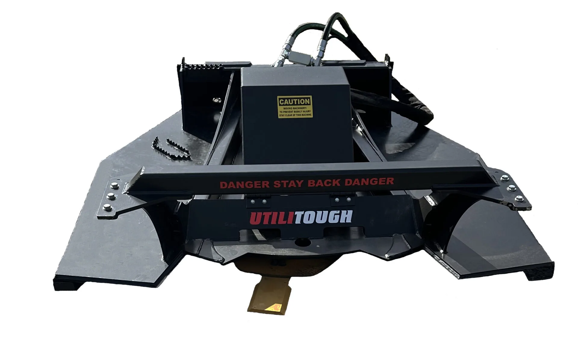 Utilitough high-flow skid steer brush cutter