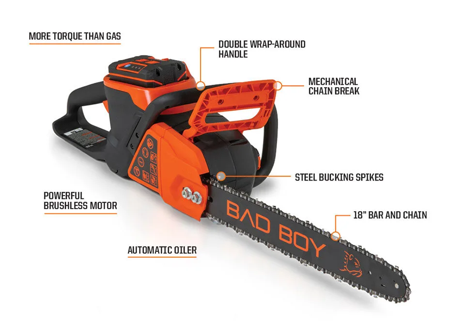 Bad Boy electric chainsaw