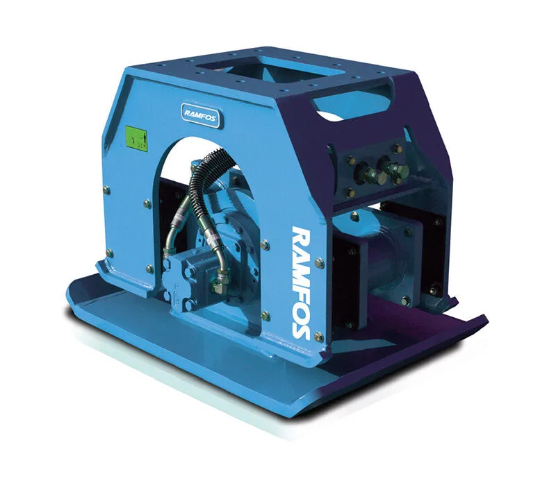 Ramfos plate compactor attachment