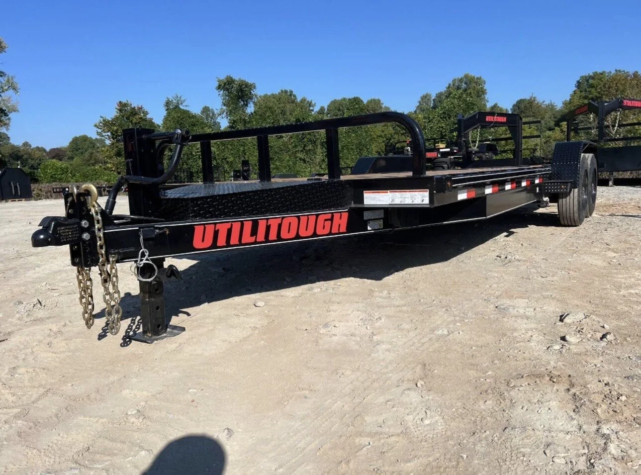 Utilitough Industrial 82x22 Half Tilt 17k Trailer - Image 2