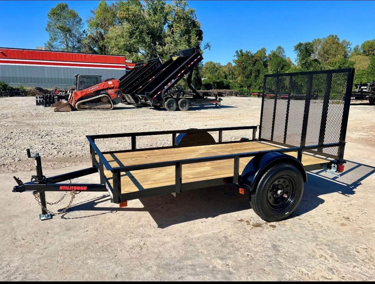 Utilitough 2,990 GVWR Light Duty Utility Trailer 6 x 10 - M7 Equipment