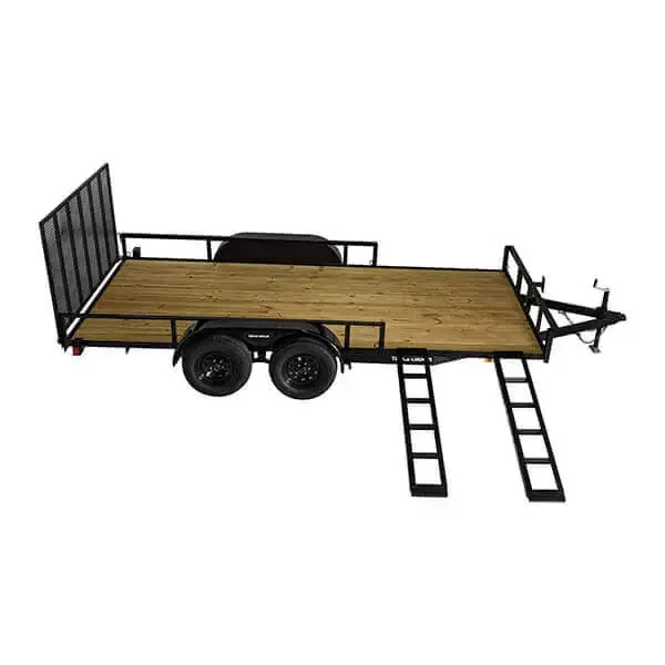 Utilitough 7k ATV Trailer 7 x 16 - M7 Equipment