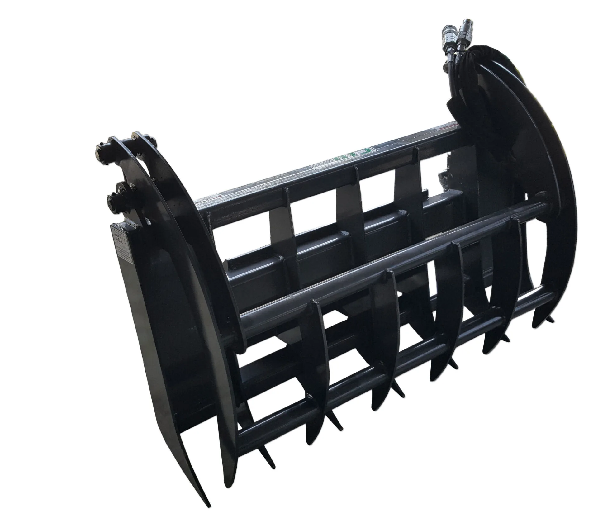 compact-tractor-grapple-rake-dual-cylinder image