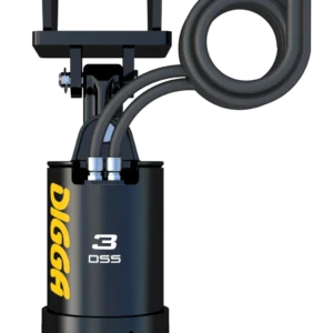 3DSS - STD FLOW AUGER DRIVE WITH HALO - 2" HEX SHAFT WITH DOUBLE PIN MOUNT - M7 Equipment