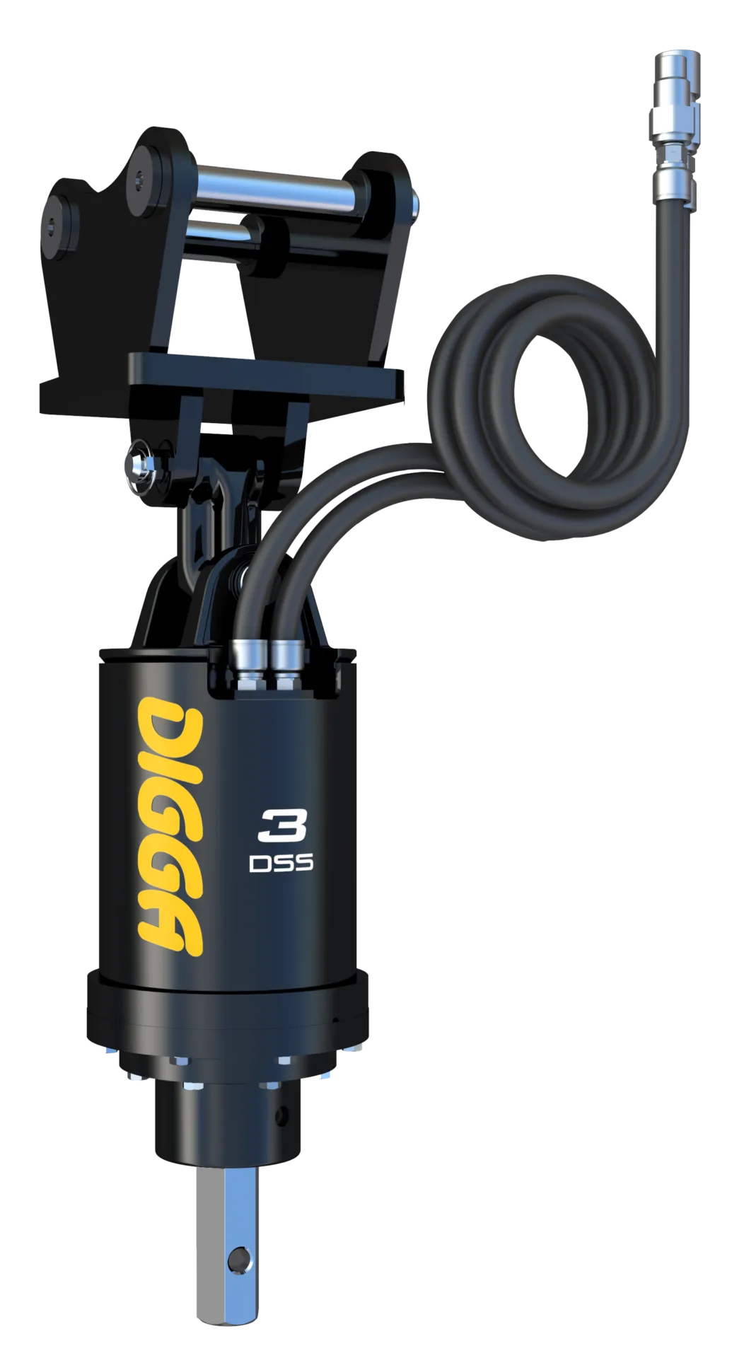 2DSS - STD FLOW AUGER DRIVE WITH HALO - 2" HEX SHAFT WITH DOUBLE PIN MOUNT - Image 2