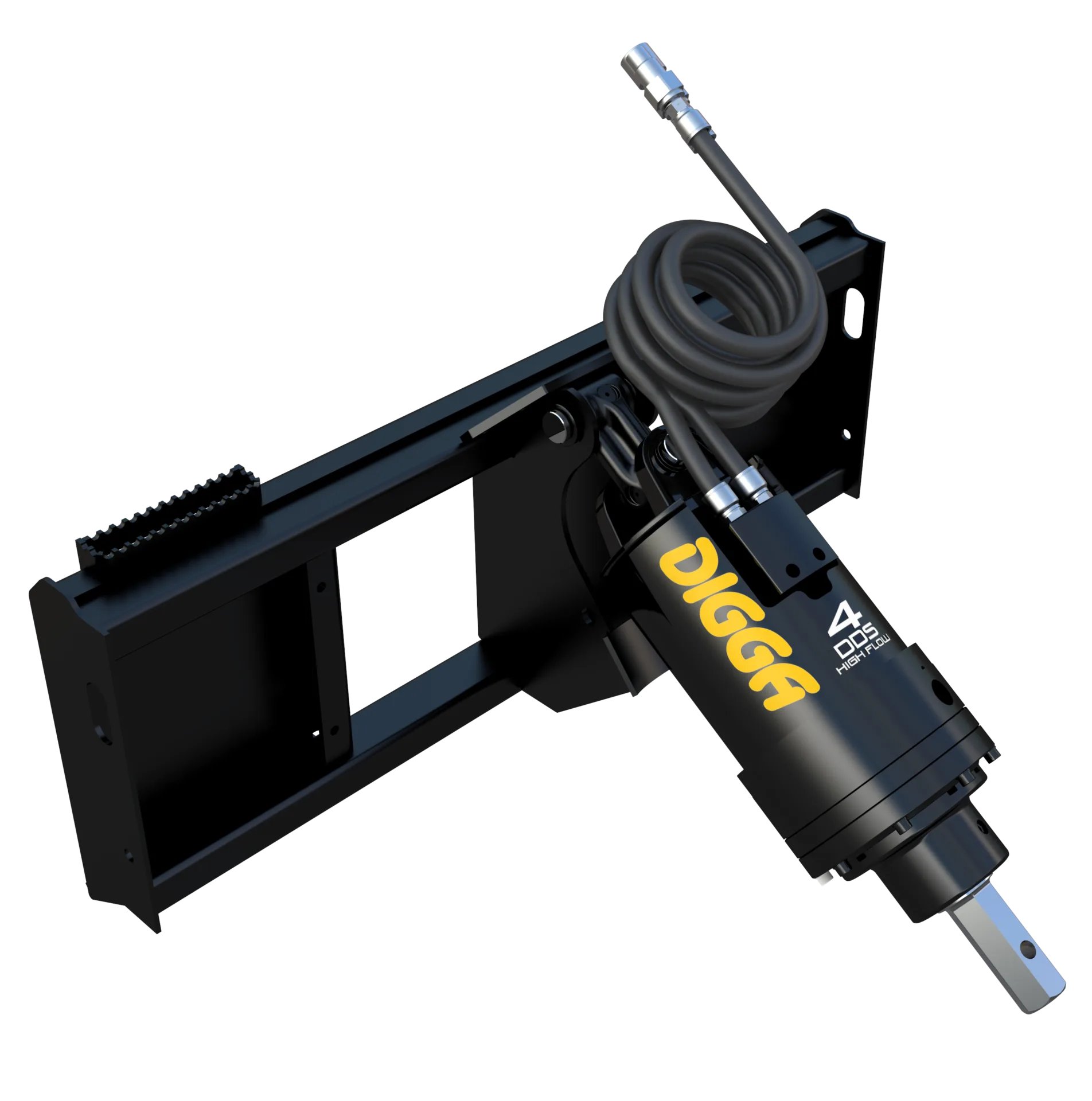 4DDS HIGH FLOW AUGER DRIVE WITH HALO WITH FRAME- 2" HEX - Image 2