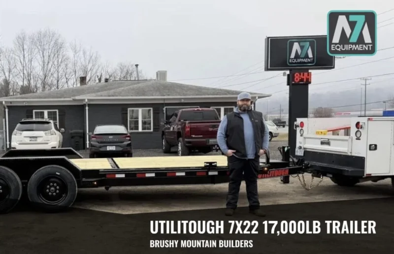 M7 Equipment mower and trailer special deal flyer