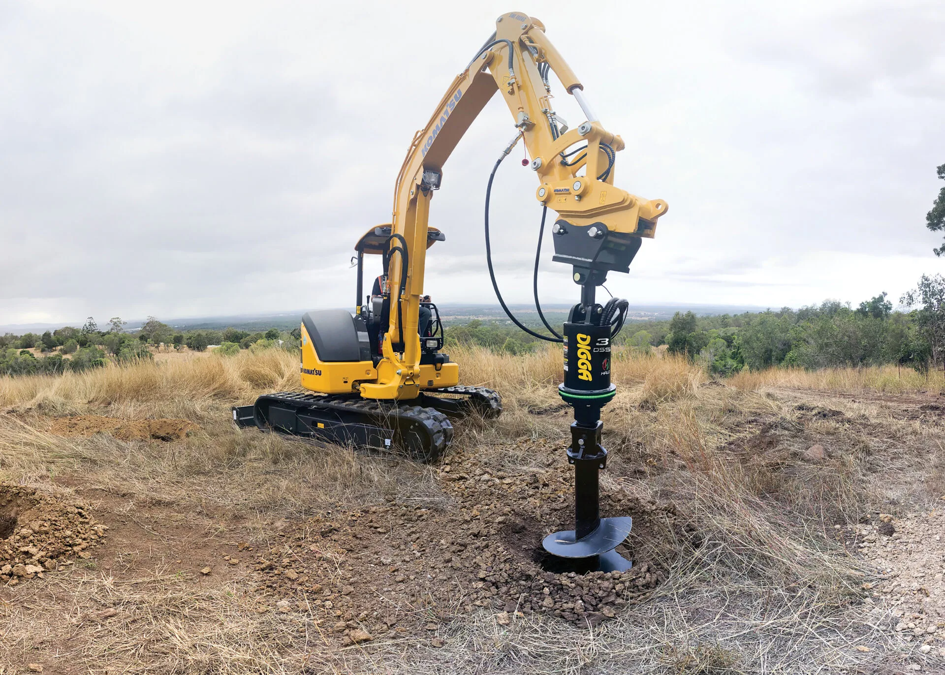 2DSS - STD FLOW AUGER DRIVE WITH HALO - 2" HEX SHAFT WITH DOUBLE PIN MOUNT - Image 3