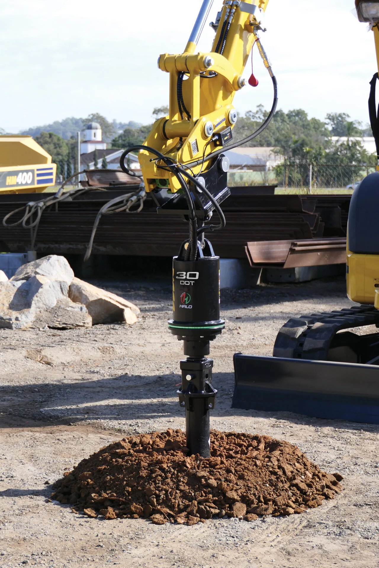 6DDS - HIGH FLOW DRIVE WT HALO - 2.5" HEX SHAFT WITH DOUBLE PIN MOUNT - Image 4