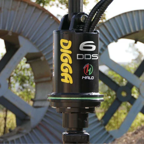 6DDS - HIGH FLOW DRIVE WT HALO - 2.5" HEX SHAFT WITH SINGLE PIN MOUNT - Image 2