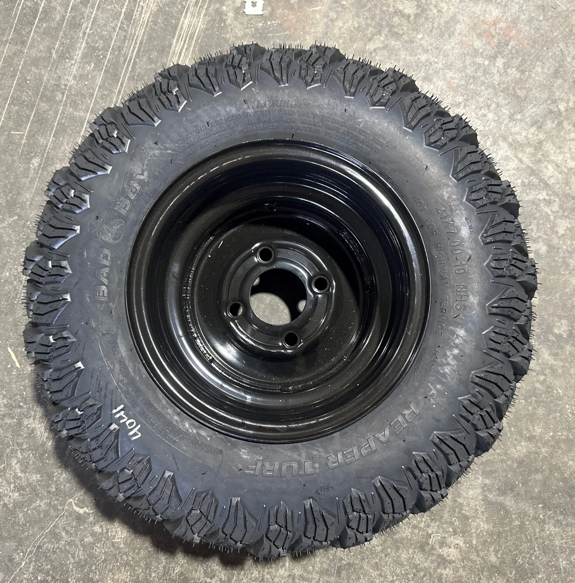022-4041-00 Revolt Reaper Wheel Assembly 21x7x10